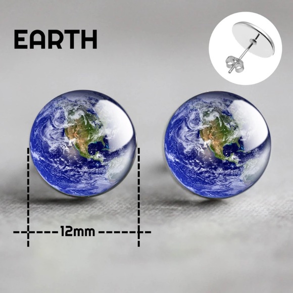 Earth Earrings - Picture 1 of 3